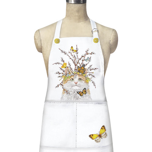 Willow Crown Cat Apron