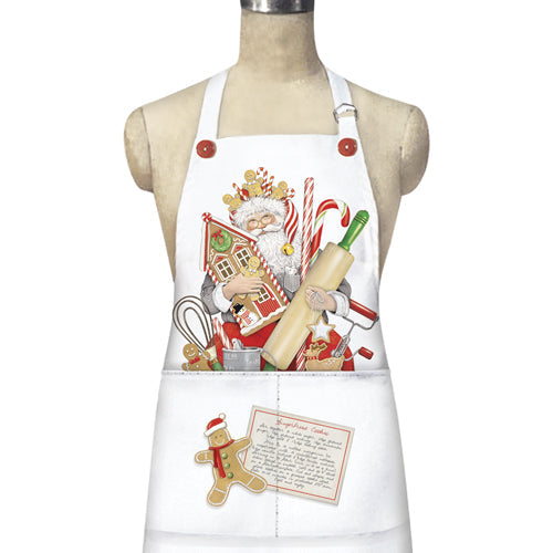 Sitting Santa Apron