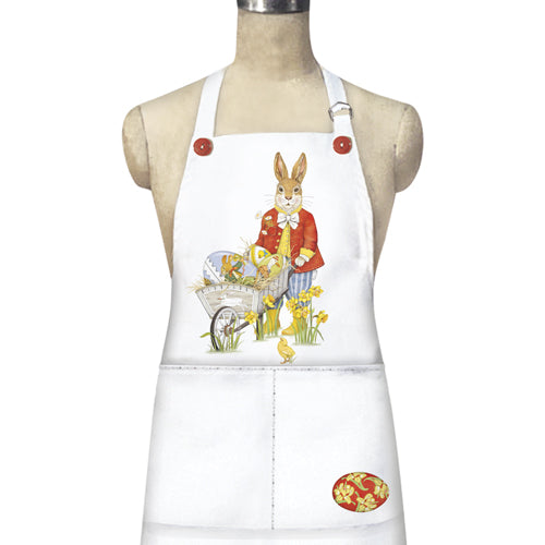 Rabbit Wheelbarrow Apron