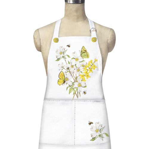 Dogwood Butterflies Apron