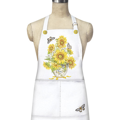 Sunflower Vase Apron