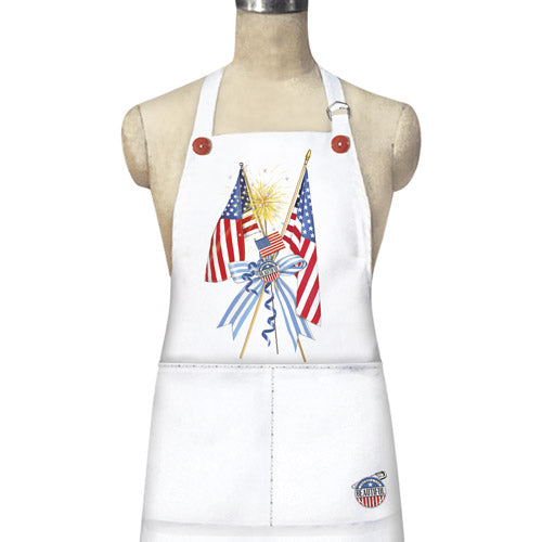 Flag Ribbon Apron