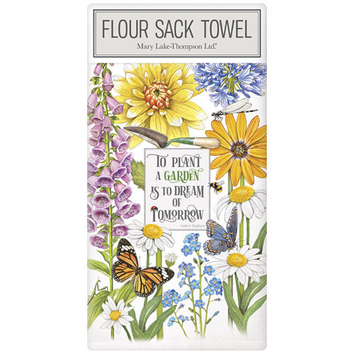 Dream Flowers Large Packaged Towel