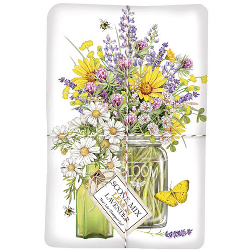 Wildflower Vases Lavender Lemon Scone Mix