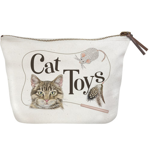 Cat Toys Canvas Pouch