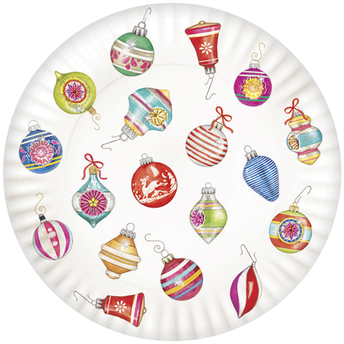 Scattered Ornaments Melamine Platter