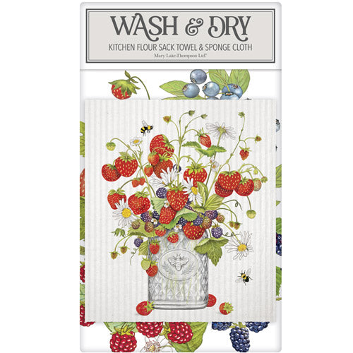 Strawberry Jar Wash & Dry