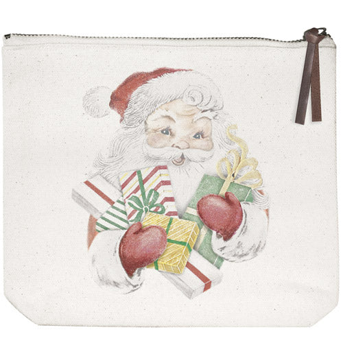 Santa Presents Canvas Pouch