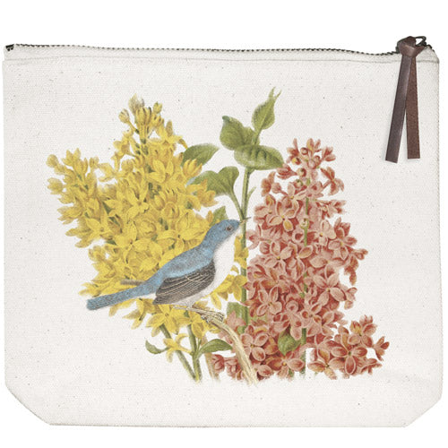 Lilacs Canvas Pouch