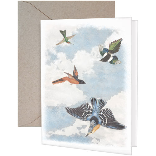 Sky Birds Greeting Card