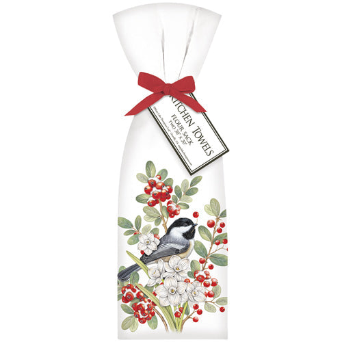 Chickadee Paperwhites Towel Set