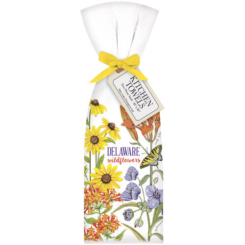 Delaware Flowers Towel Set