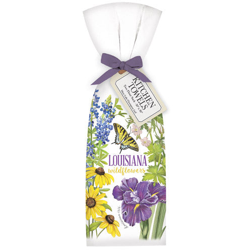 Louisiana Flowers Towel Set