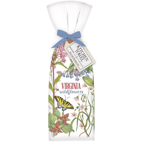 Virginia Flowers Towel Set