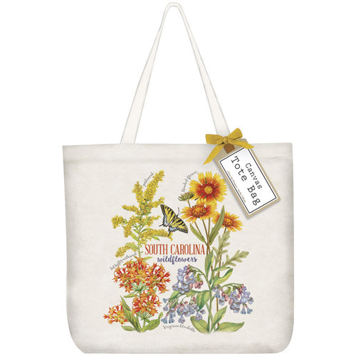 South Carolina Flowers Tote