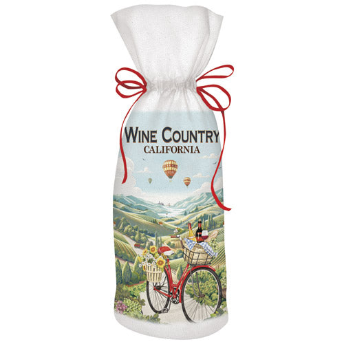 California Wine Country Wine Bag