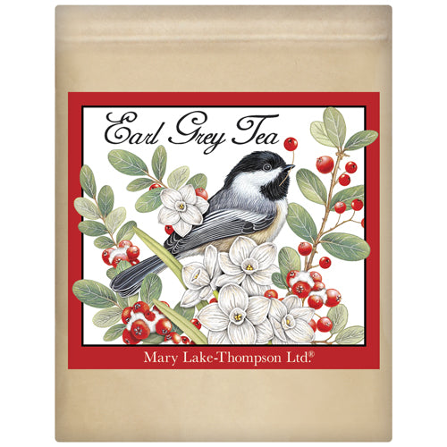 Chickadee Paperwhites Wrapped Tea