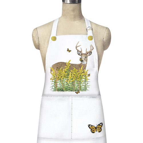 Goldenrod Deer Apron