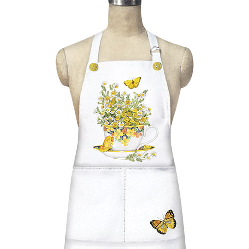 Butterfly Teacup Apron