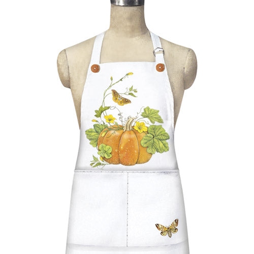 Pumpkin Moth Apron