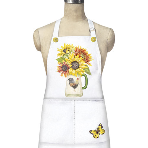 Sunflower Chicken Can Apron