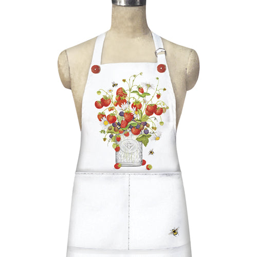 Strawberry Jar Apron