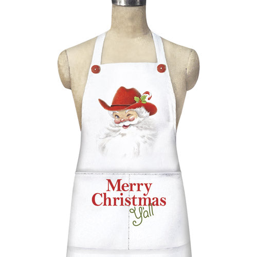 Cowboy Santa Apron