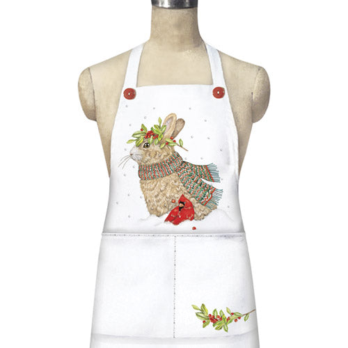 Cardinal Rabbit Apron