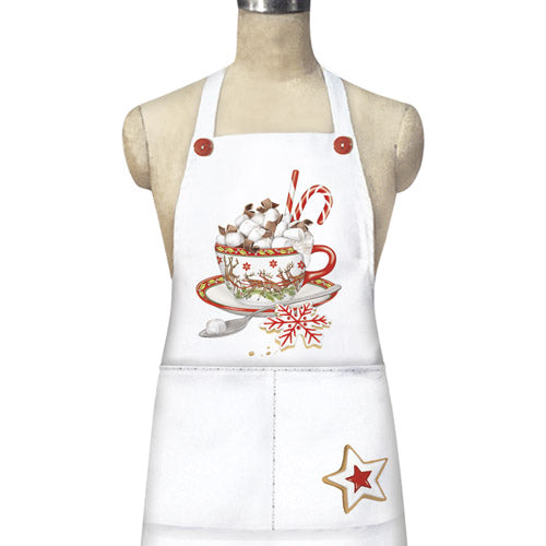 Marshmallow Cocoa Apron