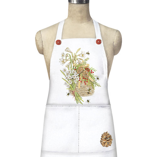 Winter Beehive Apron