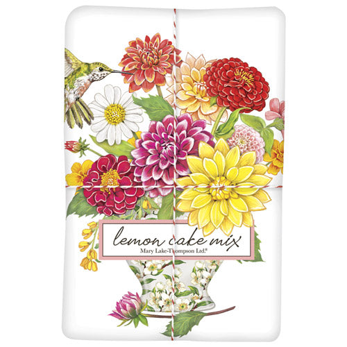 Dahlia Vase Lemon Cake Mix