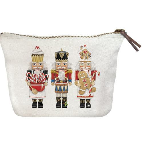 Nutcracker Trio Canvas Pouch