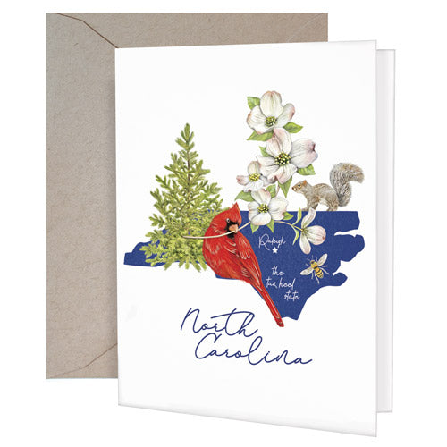 North Carolina State Symbol Greeting Card