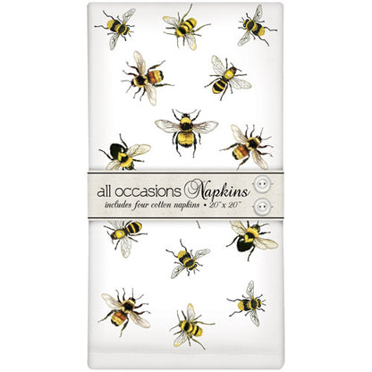 Scattered Bee Casual Napkins