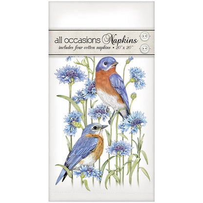 Meadow Bluebird Casual Napkins