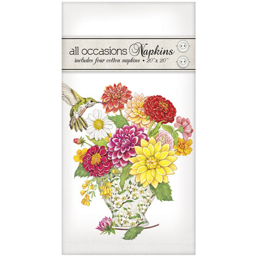 Dahlia Vase Casual Napkins