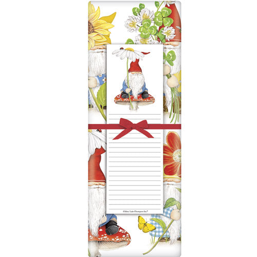 Toadstool Gnome Notepad