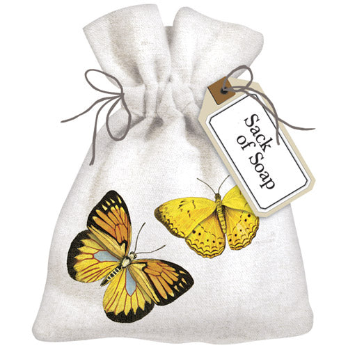 Two Butterflies Sack Of Soap