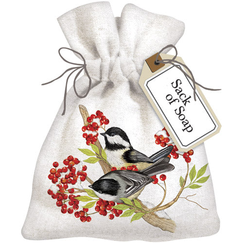 Winterberry Bird Sack Of Soap