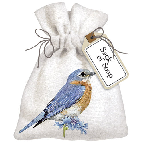 Meadow Bluebird Sack Of Soap