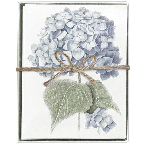 Blue Hydrangea Boxed Greeting Cards