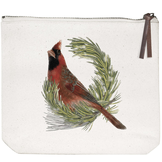 Cardinal Canvas Pouch