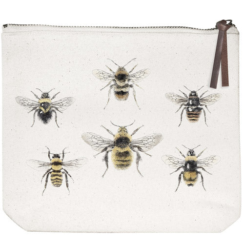 Scattered Bees MSD Canvas Pouch