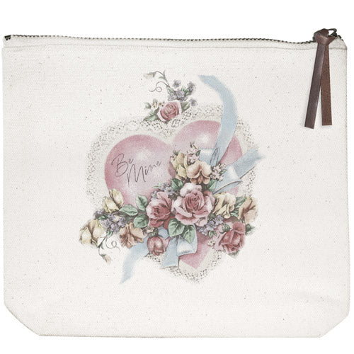 Be Mine Canvas Pouch