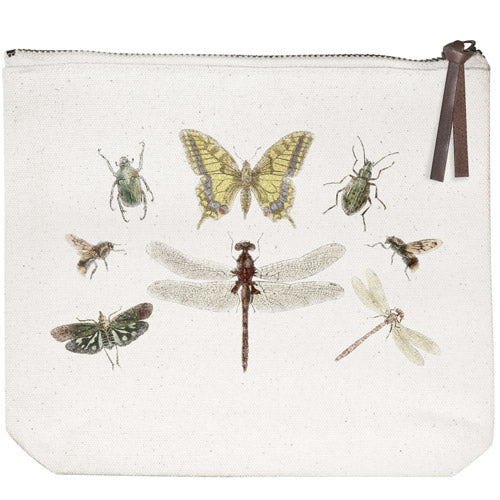 Entomology Canvas Pouch