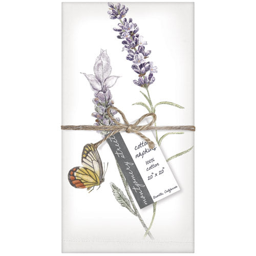 Lavender Sprig Napkin Set