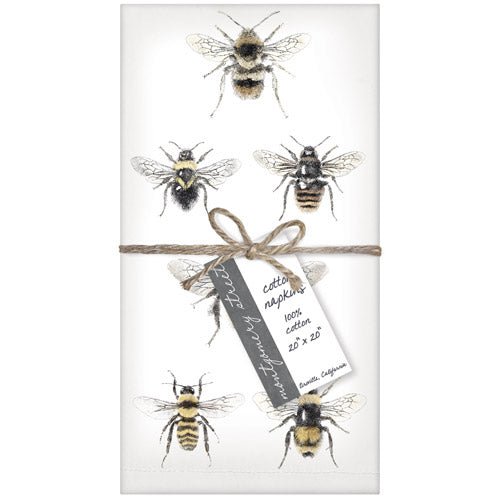 Scattered Bees MSD Napkin Set