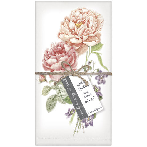 Peony Violet Napkin Set