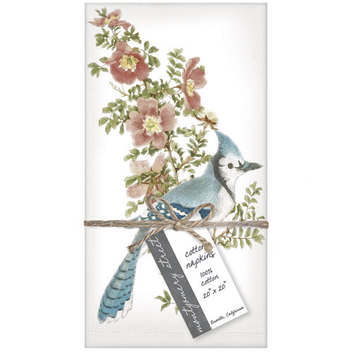 Bluejay Rose Napkin Set