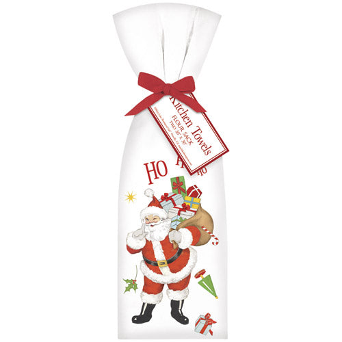 Christmas Cheer Santa Towel Set